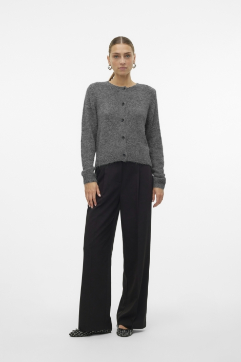 Vero Moda vmnovah ls o-neck button cardi ga n